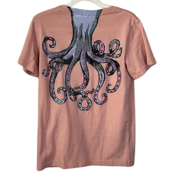 Stella McCartney Kids Octopus Short Sleeve Top Size 10 - Picture 2 of 10